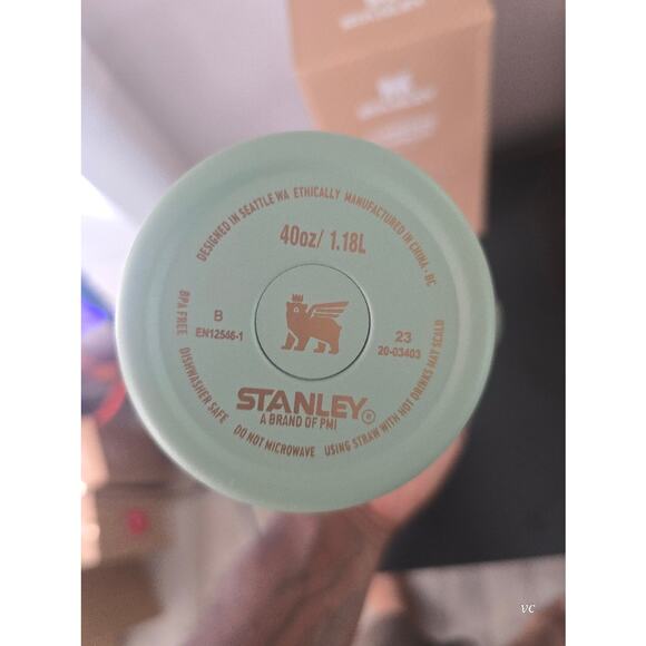 Stanley Custom Quencher H2.0 Flowstate™ Tumbler | 40 OZ (teal louis vuitton) - Picture 3 of 4